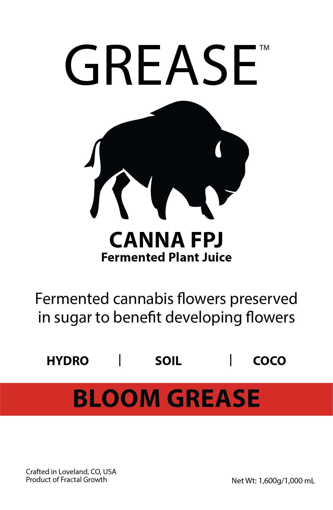 Bloom Grease * Fermented Flowering Plant Juice