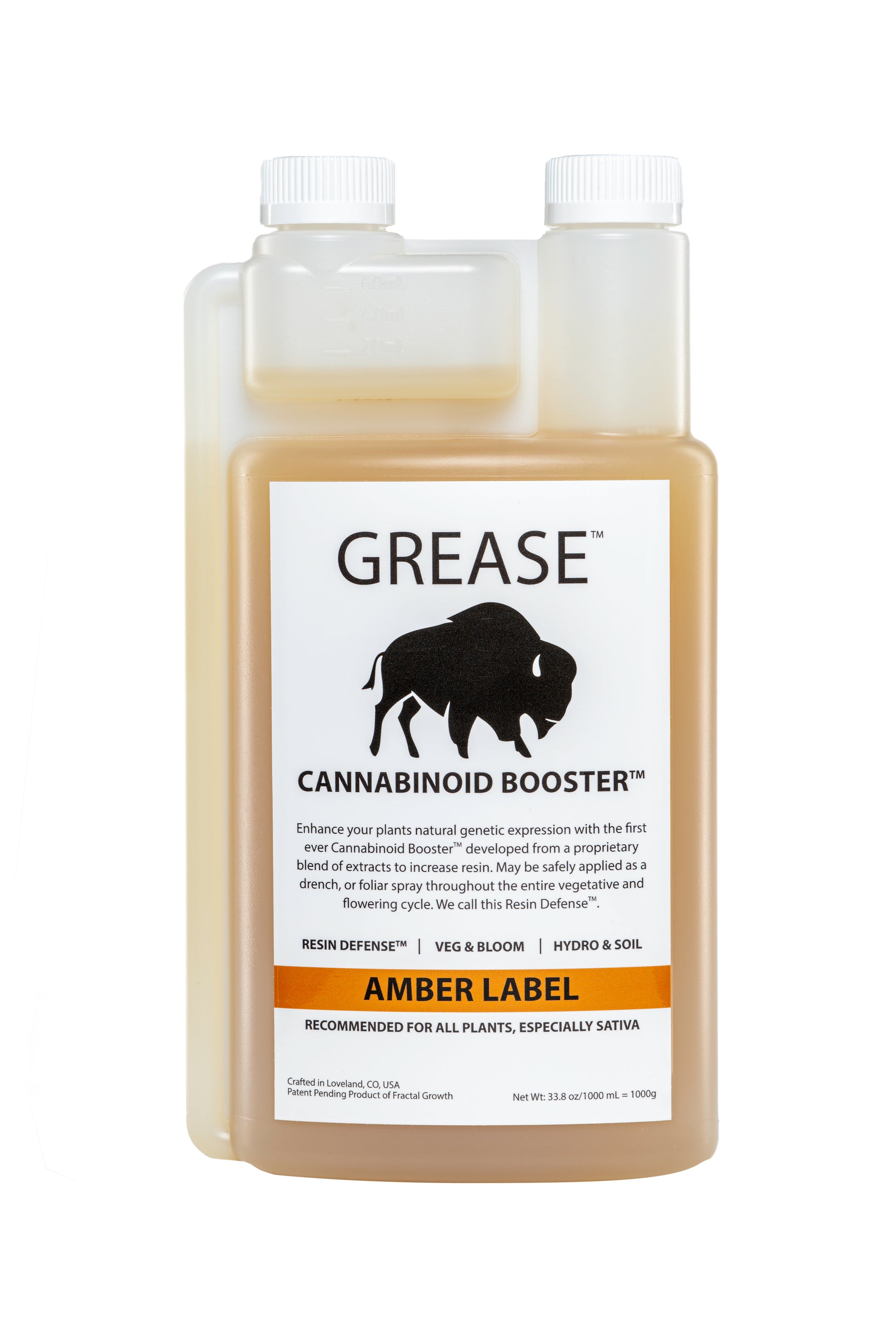 Grease Amber Label, Grease Nutrients