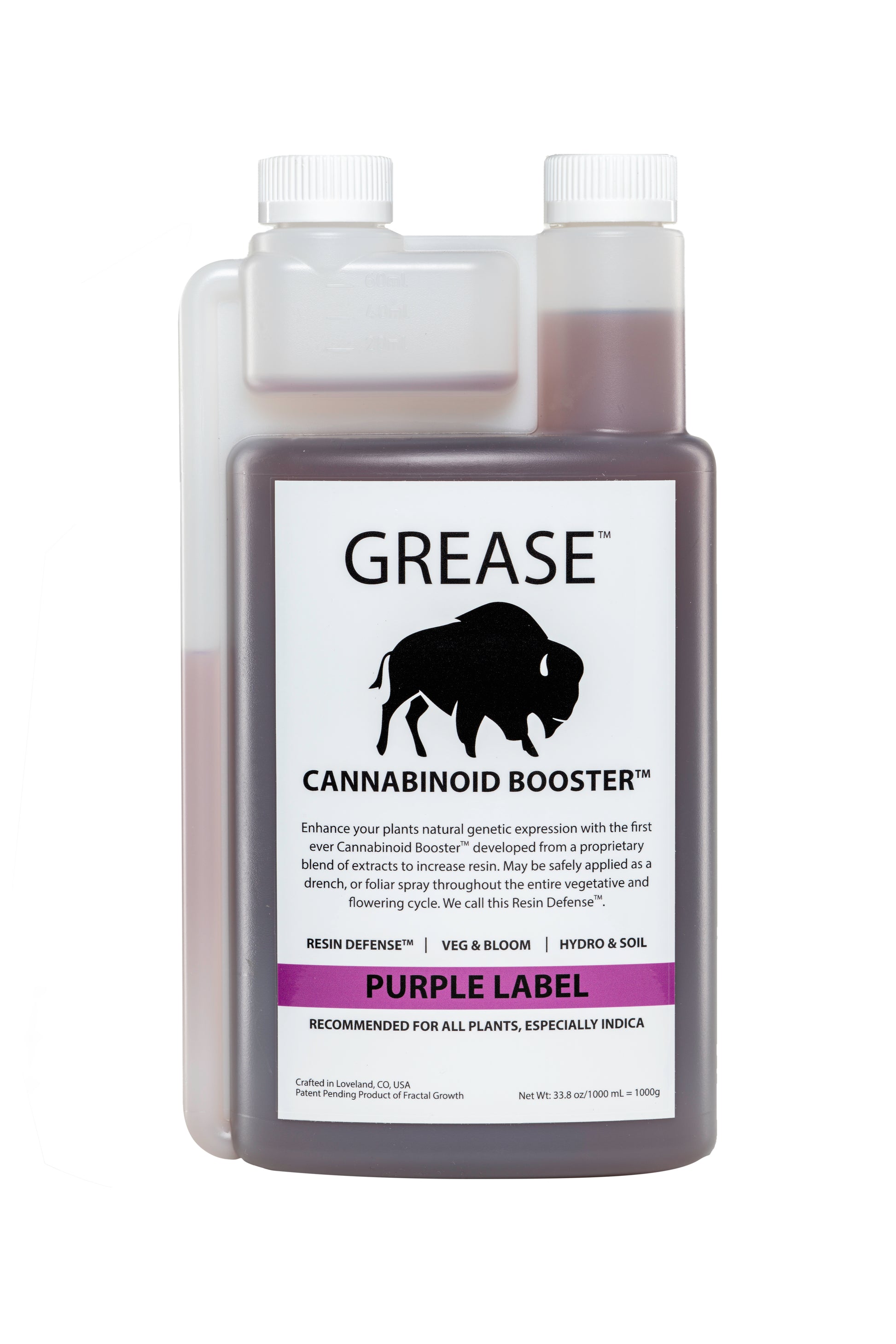  Grease Purple Label, Grease Nutrients, Grow With Grease